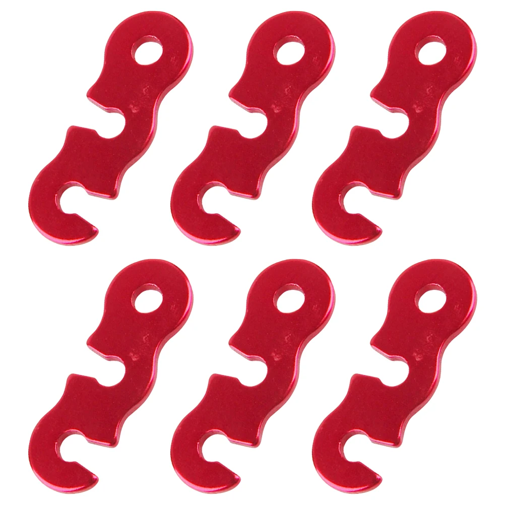 6 шт. прочные веревки регулировщики ветра пряжки для быстрое завязывание узлов