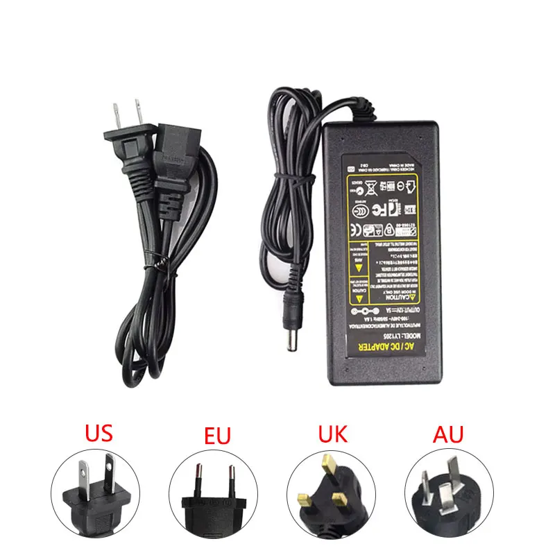 Трансформатор питания для светильник ленсветильник 5 В 24 постоянного тока 1 А 2 3 4