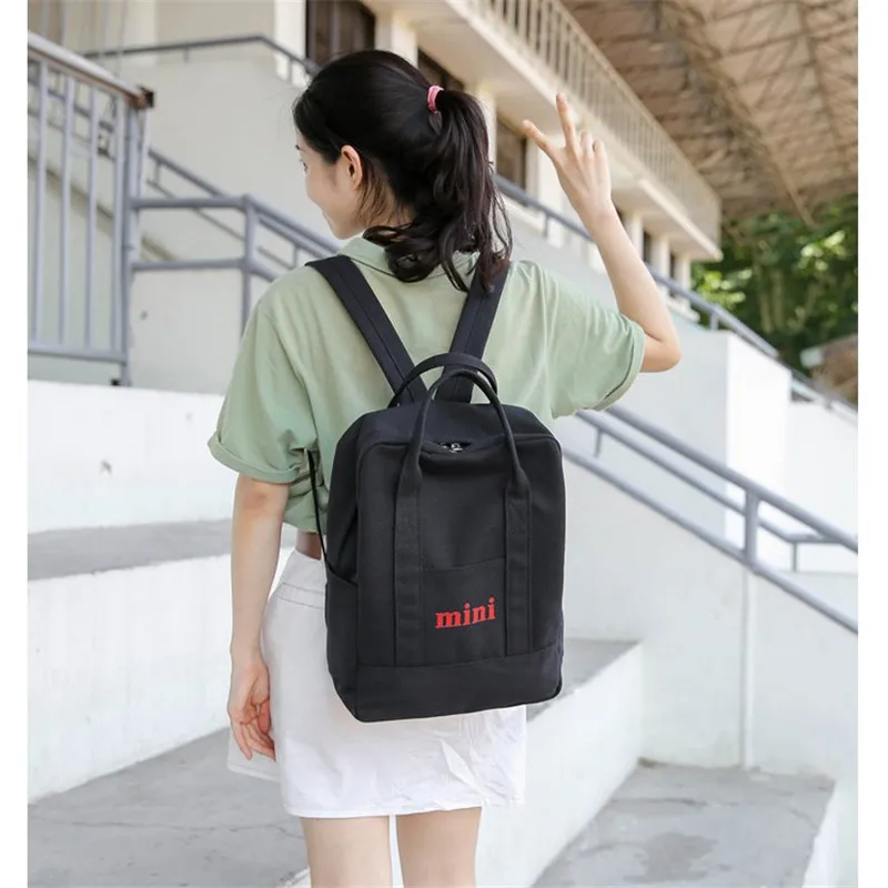 Рюкзак для ноутбука женщин 2018 однотонные школьные сумки девочек подростков