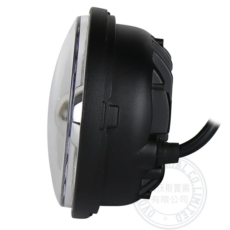 4.5 Дюймов 2800LM мотоцикл противотуманные фары 30 Вт 4 1/2 &quot дхо Angel Eyes Вспомогательное