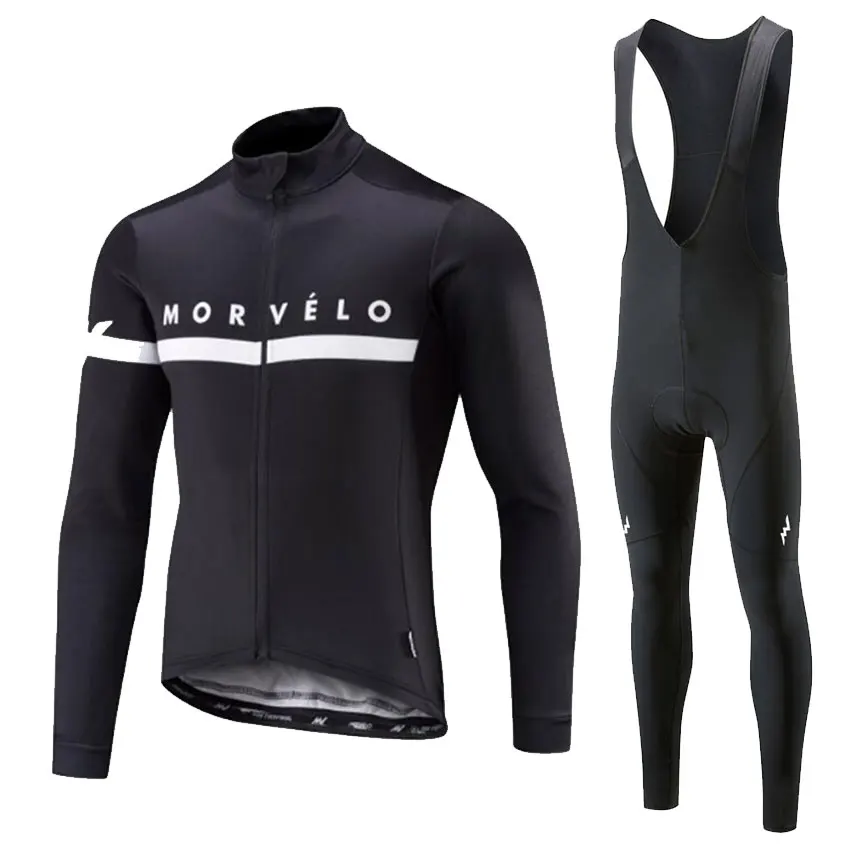 Morvelo Team, комплект из Джерси с длинным рукавом для велоспорта, комбинезон, ropa ciclismo, одежда для велоспорта, MTB велосипед, Джерси, мужская одежда - Цвет: 4
