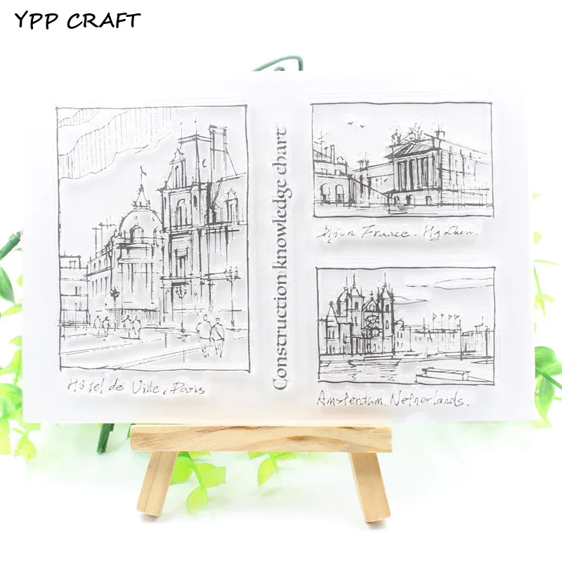 YPP поделки, разные прозрачный чистый силикон штампы для DIY Скрапбукинг/изготовление карт/Дети забавное украшение поставки