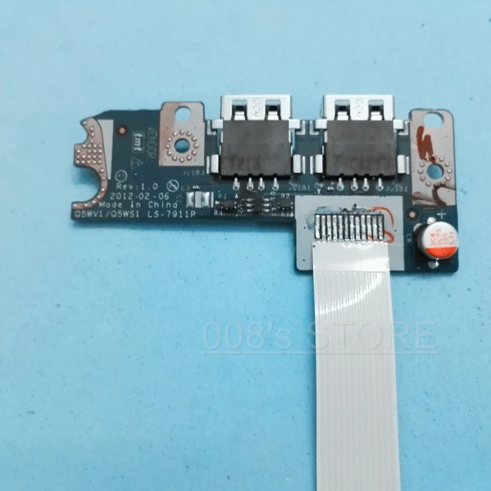 Новый USB кабель платы для ACER E1-571G E1-531G E1-521G E1-571 E1-531 E1-521 Q5WPH Q5WS1 V3-571 V3-551 551G P253-E LS-7911P