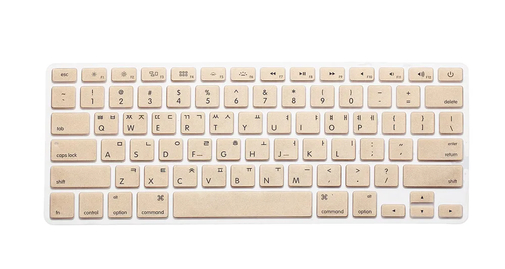 (50 шт.) Корейская Силиконовая Защитная крышка для клавиатуры Macbook Air Pro Retina 13 15 17