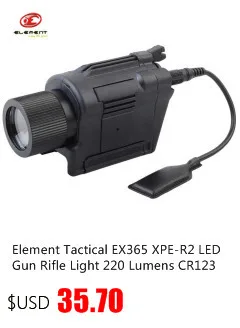 Airsoft тактический AN/PEQ-15 зеленая точка лазерный с Белый светодиодный фонарик факел ИК-осветитель для Охота Открытый черный/ тан