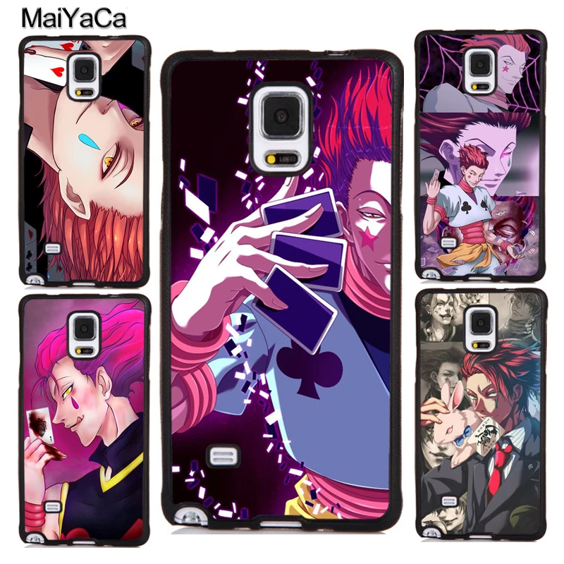 Чехол с игральной картой Hunter X HUNTER Hisoka для Samsung Galaxy Note 20 Ultra S9 S10 S20 Plus A50 A70 A20e A21S A30S A51