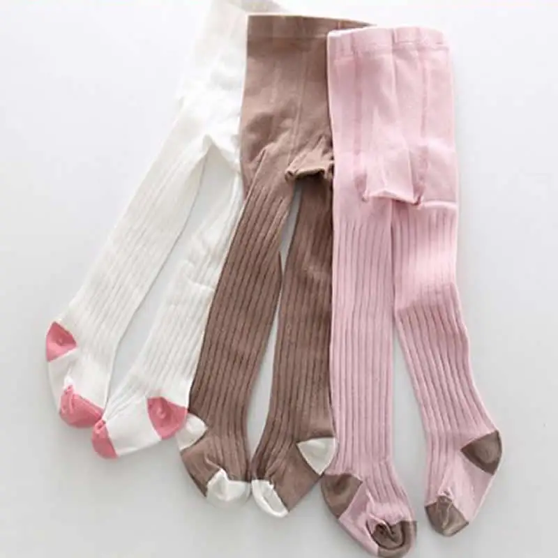 Детские осенне зимние плотные детские колготки хлопковые с мультяшным рисунком