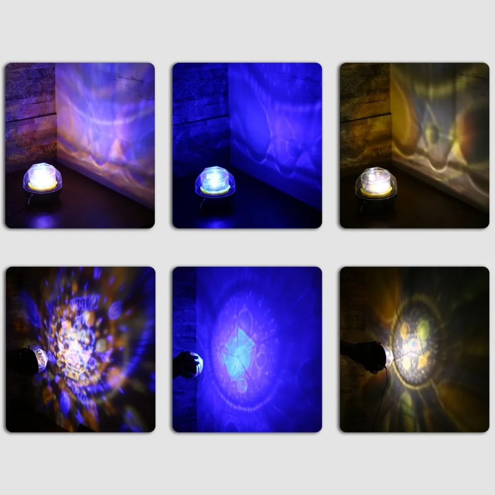 Звездное небо Galaxy лампы проектора планета вращающийся светодиодный ночной