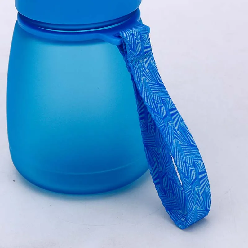 Пластиковая мини бутылка для воды с веревкой 350 мл|Бутылки воды| |