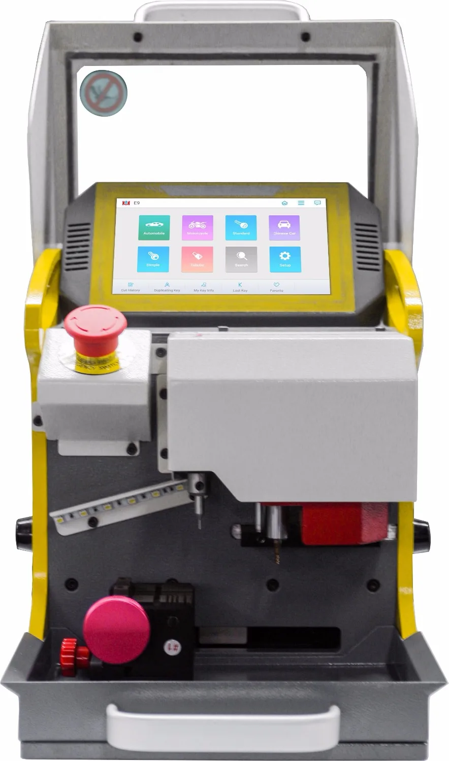 120 Вт ЧПУ копировально-фрезерный станок для обработки замочных ключей SEC-E9