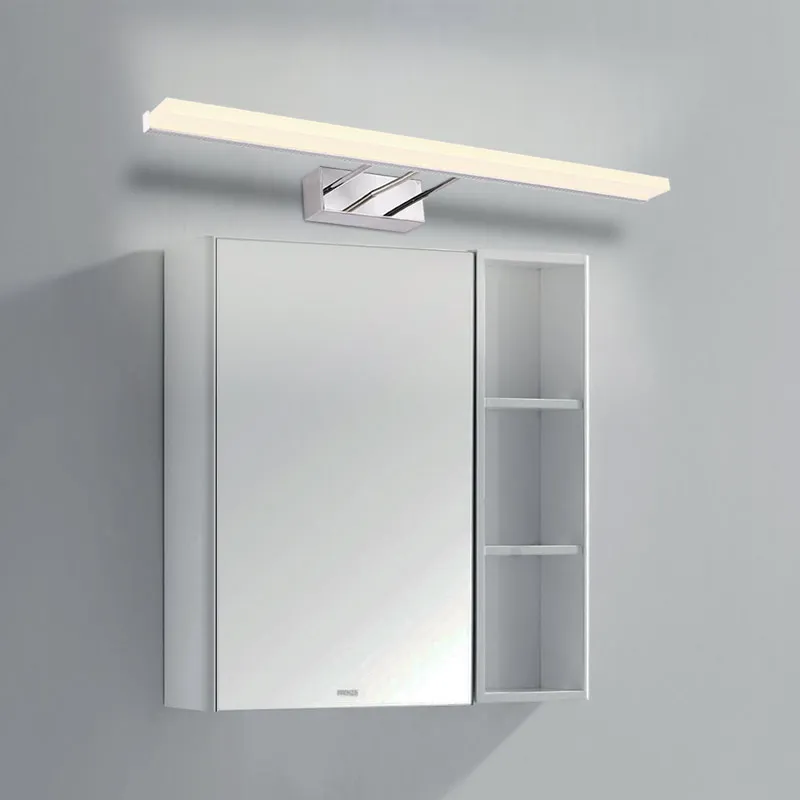 Современные светодиодные лампы для ванной комнаты 12 Вт 24 акриловый абажур