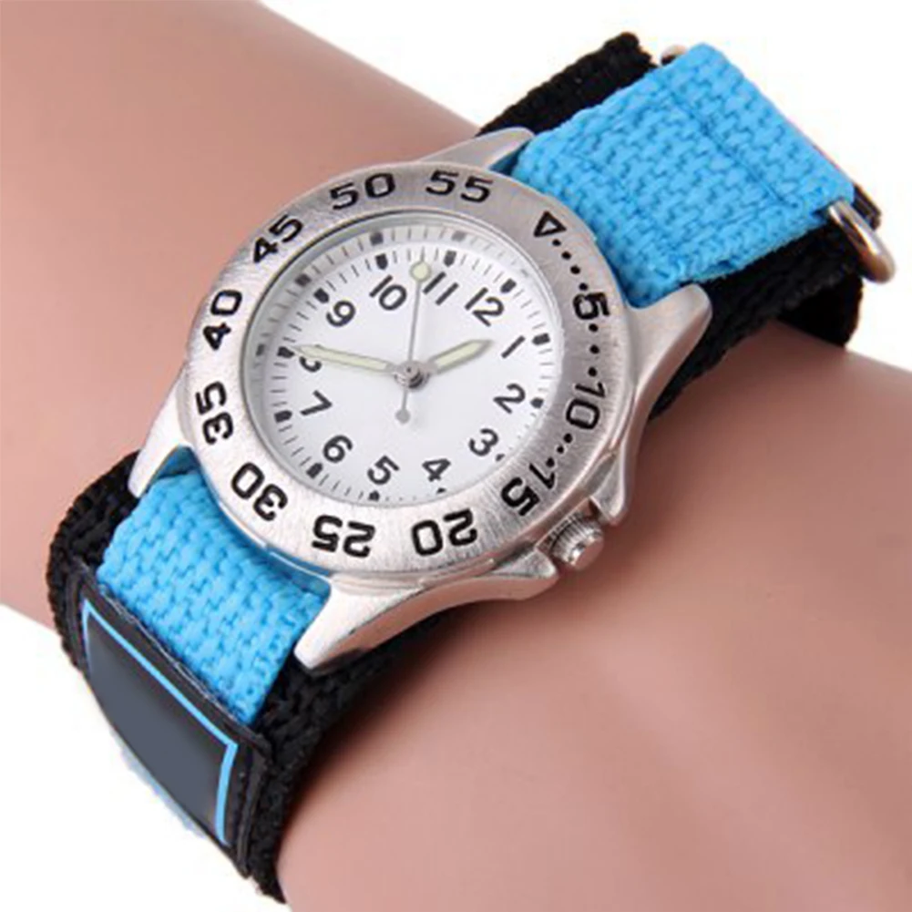 Экологичные нейлоновые детские часы для мальчиков и девочек спортивные