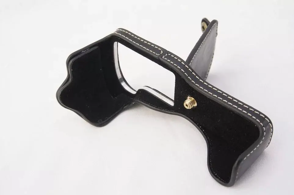 Новый чехол для камеры из искусственной кожи Canon EOS M3 EOSM3 получехол с ремешком|camera