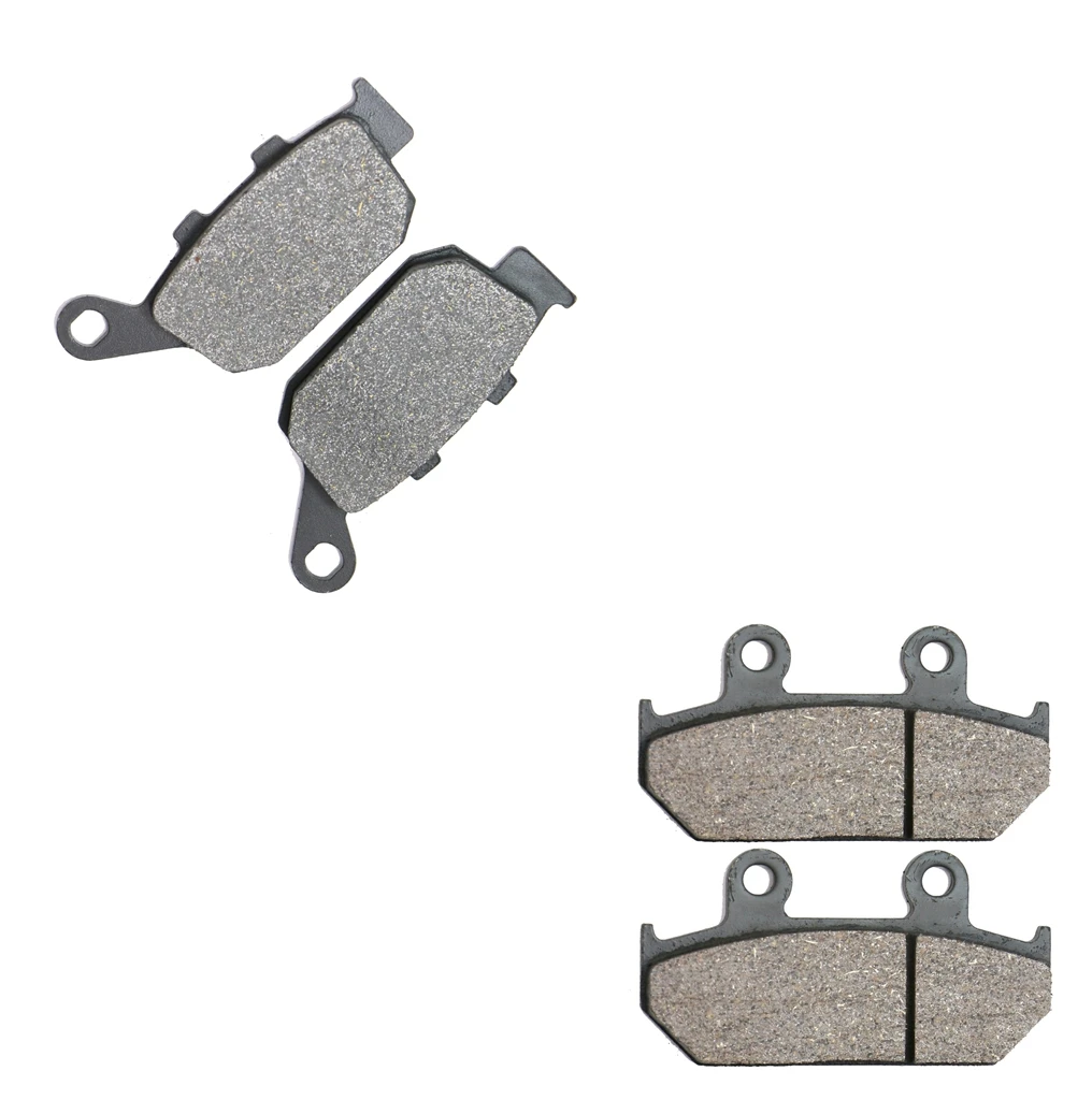 Набор дисковых тормозных колодок для HONDA Street NX650 NX 650 Dominator J-K RD02 E851 1988 1989 1990 1991 1992