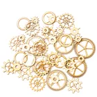 Смешанное колесо зубчатая шестерня, натуральная, деревянная, для скрапбукинга, ремесленный круглый, для домашнего украшения ручной работы, 20-36 мм, 36 шт., MZ74