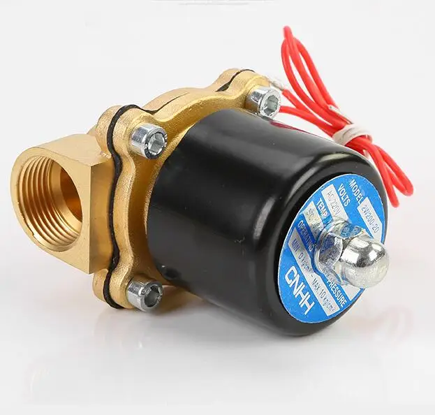 2W200-20 Magnetic Valve Brass Body Solenoid NC Copper Coil 3/4&quot DN20 for Water Oil Gas Control | Обустройство дома