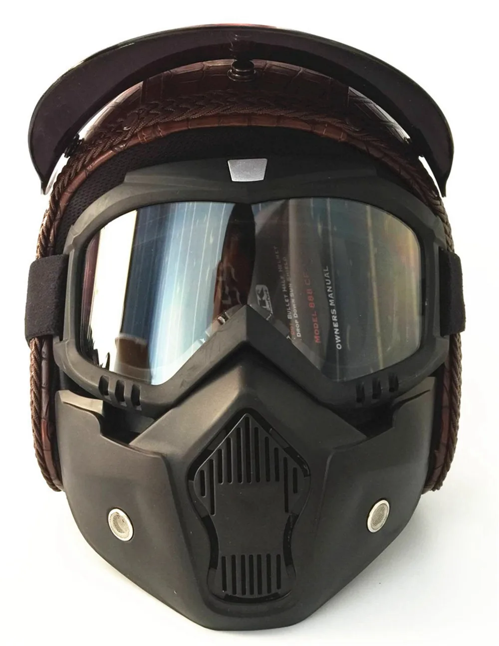 Полностью лицевые мотоциклетные шлемы для Yamaha и т. д. винтажные мотокроссные