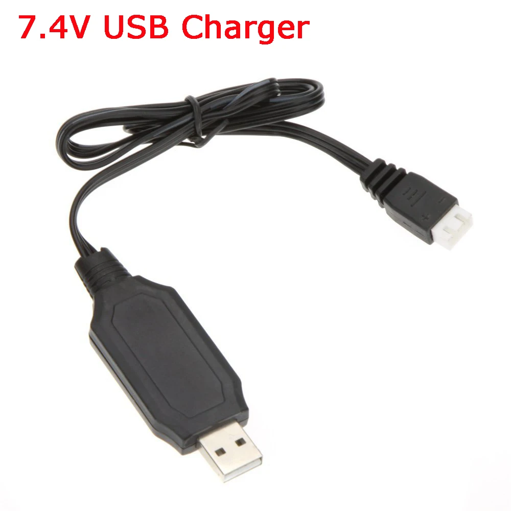 USB кабель для зарядки аккумуляторов 7 4 В Lipo WLtoys V912 V913 V915 V262 V323 V333 V666 / MJX F45 F49 F46 F39 T40C