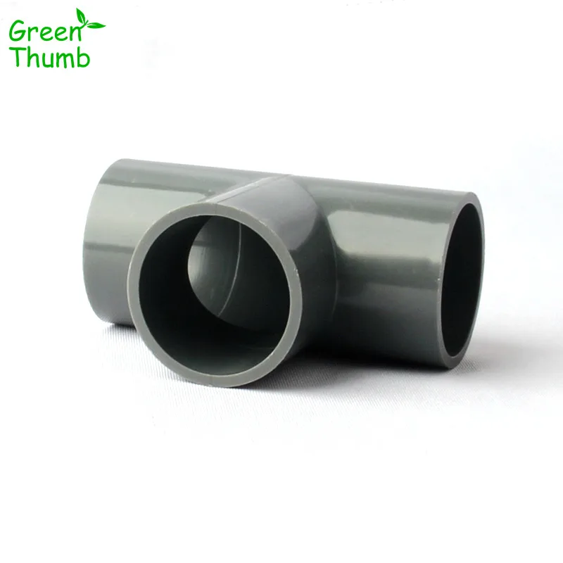 

1pc Inner Diameter 40 mm Equal Diameter PVC Tee Connectors Water Pipe for Garden Irrigation System Flower Watering