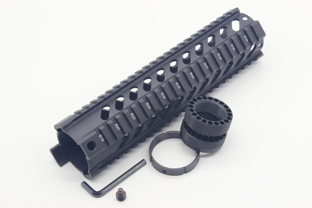 Четырехгранный поплавок TriRock 4 'ɷ'' 10 '✒'' длиной M16 M4 AR-15 ручная