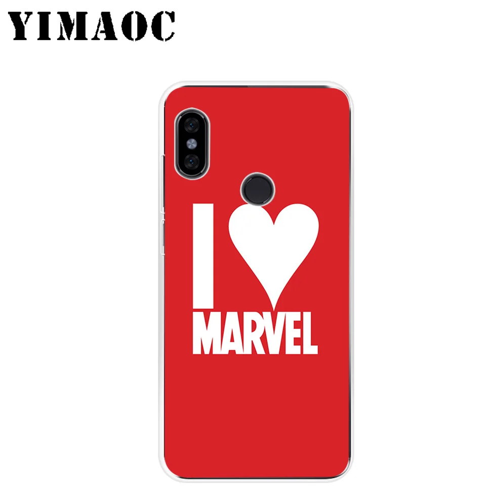 YIMAOC Marvel Iron Superheroes Soft Silicone Case for Xiaomi Mi 9 8 SE 6 6X 5X Mix 2S A2 Lite MiA1 POCOPHONE F1 MAX 3 |