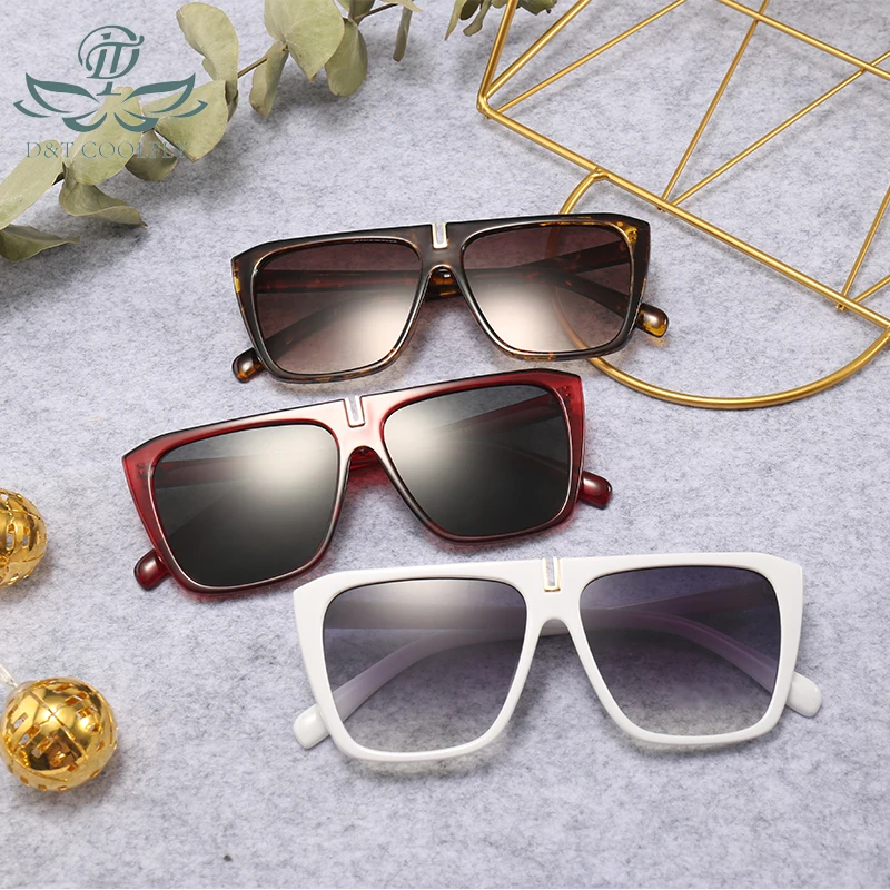 Женские и мужские обычные солнцезащитные очки с леопардовым принтом в