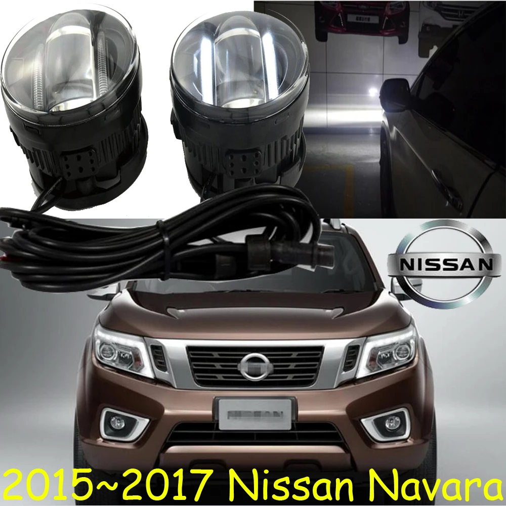 Автомобиль Стайлинг Navara дневного света 2015 ~ 2017 хром автомобиль детектор LED