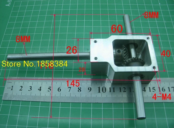 Угол обзора 90 градусов для спиральной конической коробки передач небольшое
