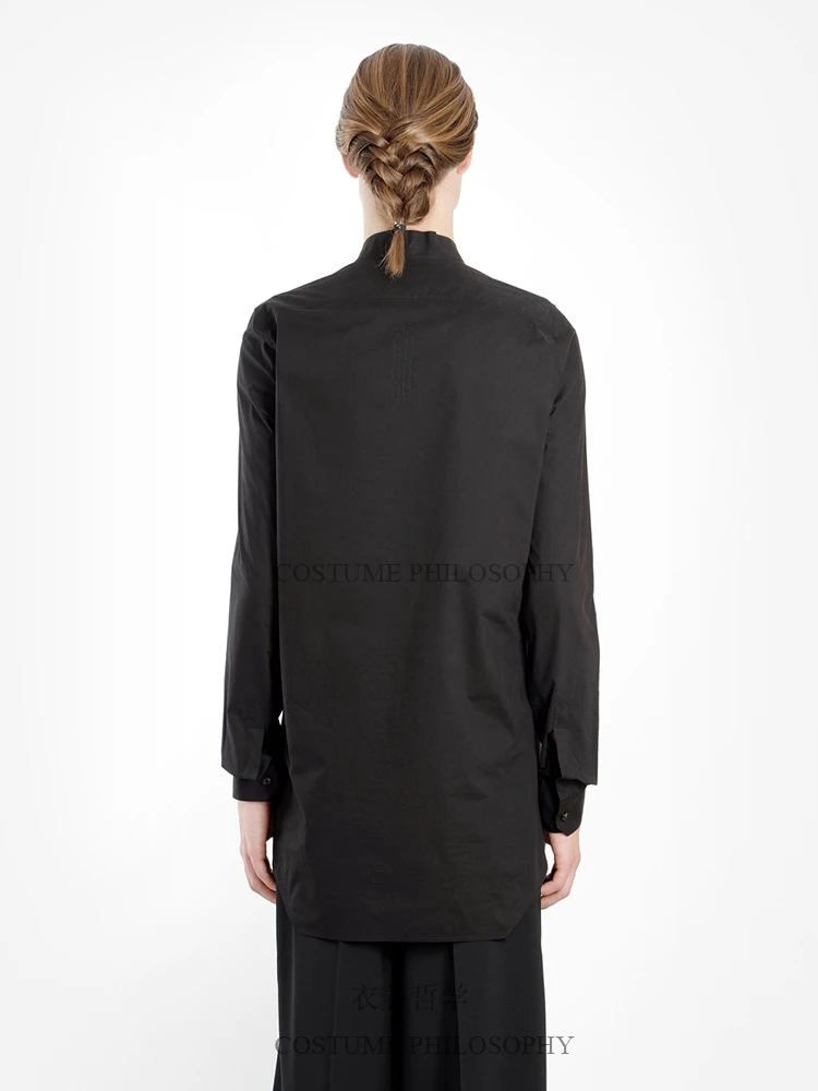 S ~ 5XL новые мужские оригинальные модные стилист повседневные рубашки длинные