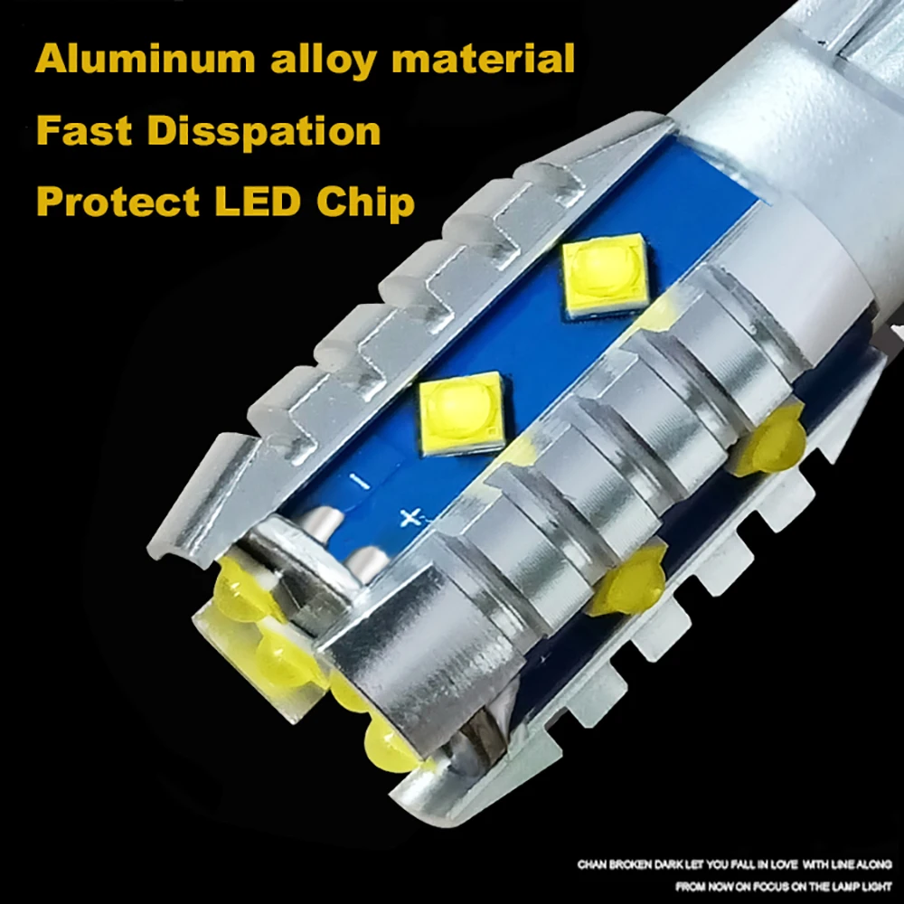 2 шт. T15 W16W 921 912 супер яркий 2400Lm 2525SMD с объективом 12LED CANBUS без ошибок автомобильный