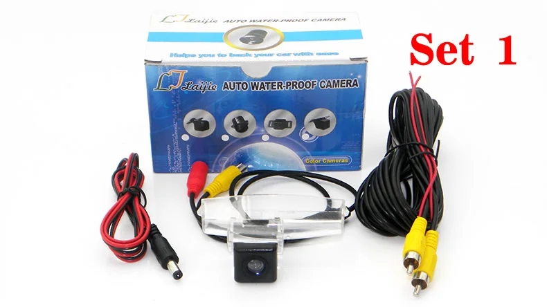 Set 1 Автомобильный Обратный Камера для Mazda 2 Mazda2 DE 2007 2008 2009 2010 2012 2013 /CCD авто парковка запасной Камера для Mazda demio де - Название цвета: Set 1