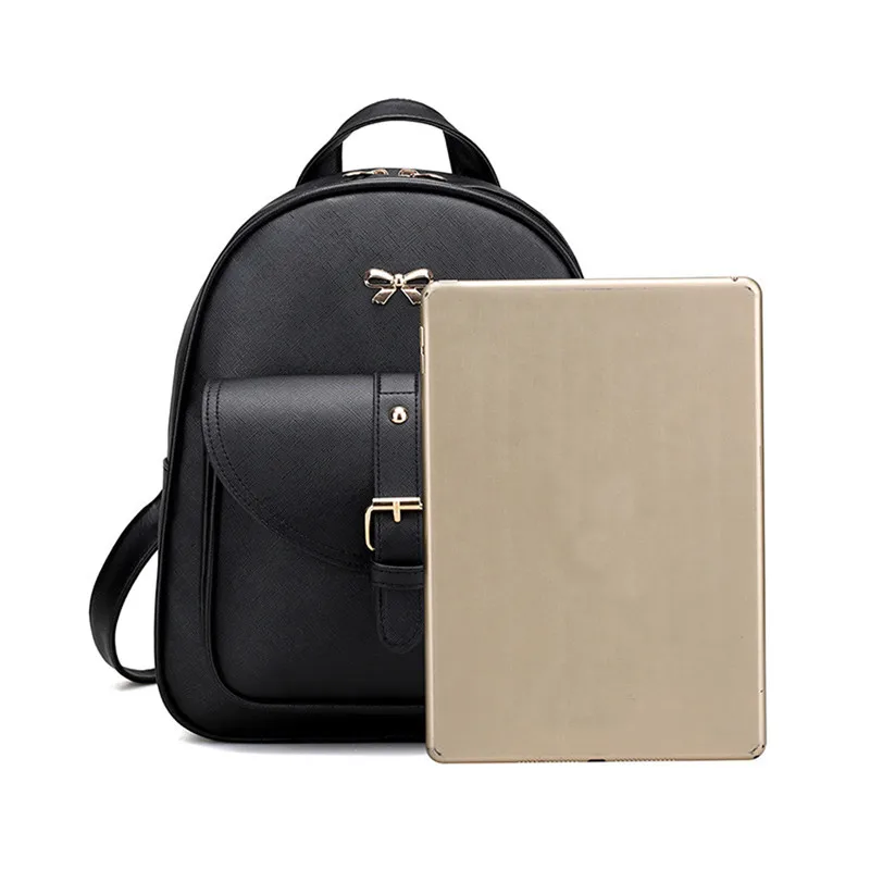 Набор из 4 предметов кожаный рюкзак женский для отдыха Женский ранец