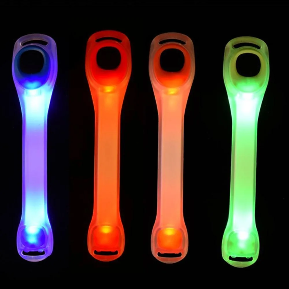 1 шт. Полезная светодиодная светящаяся повязка на руку уличный инструмент ночное