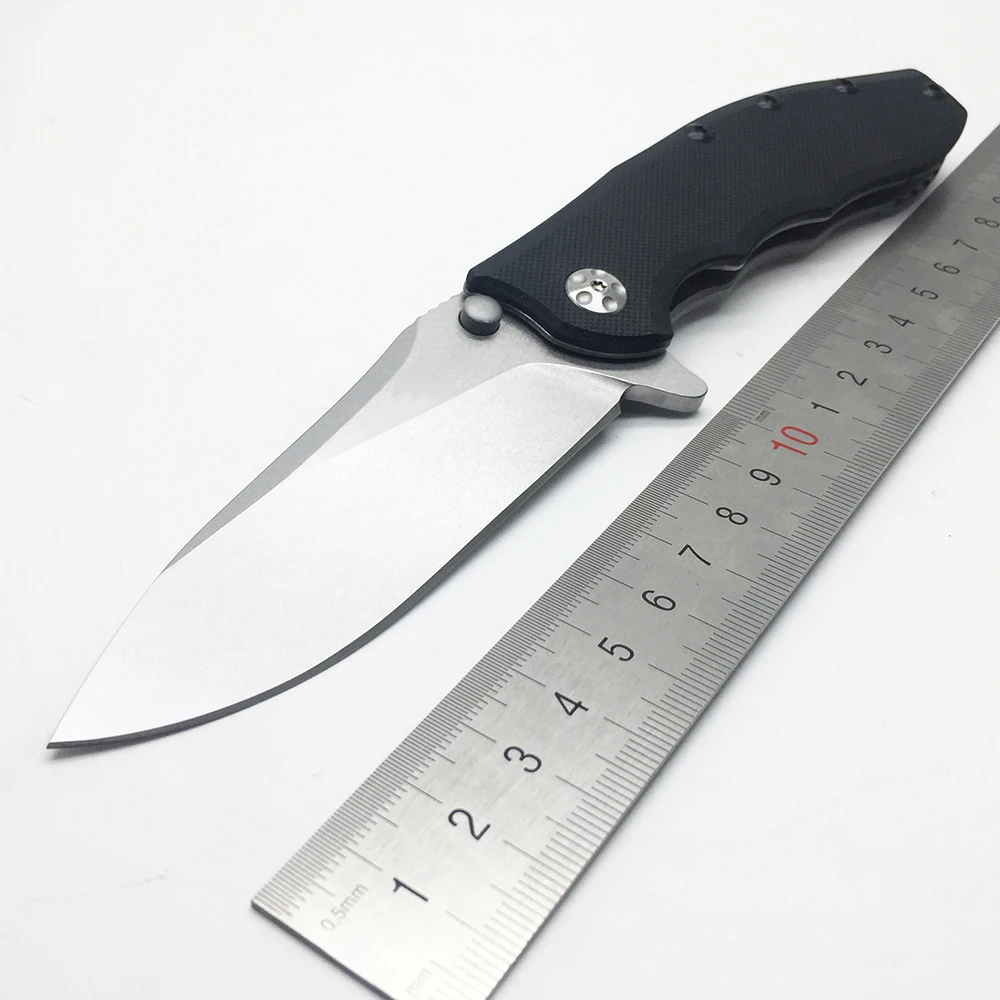 ZZSQ 0562 тактический складной нож 9CR18MOV лезвие G10 титанизирующая Ручка Ножи для