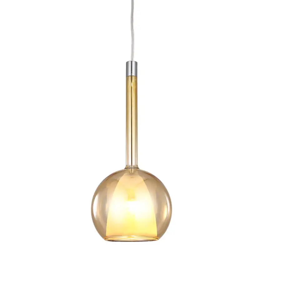 Nordic современный дизайн бутылки витражи подвесные светильники для гостиной