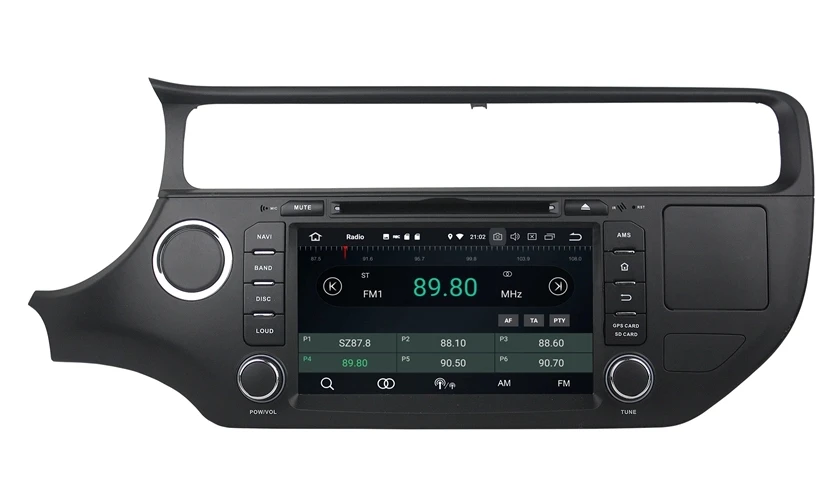 8 дюймовый автомобильный DVD плеер с GPS (опционально USB/SD AUX BT/TV аудио Радио стерео