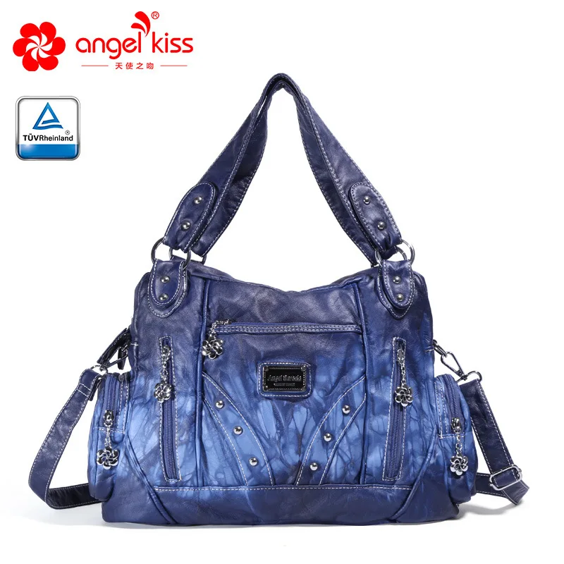 Женская сумка Angelkiss Hobo вместительная с несколькими карманами уличная женская на