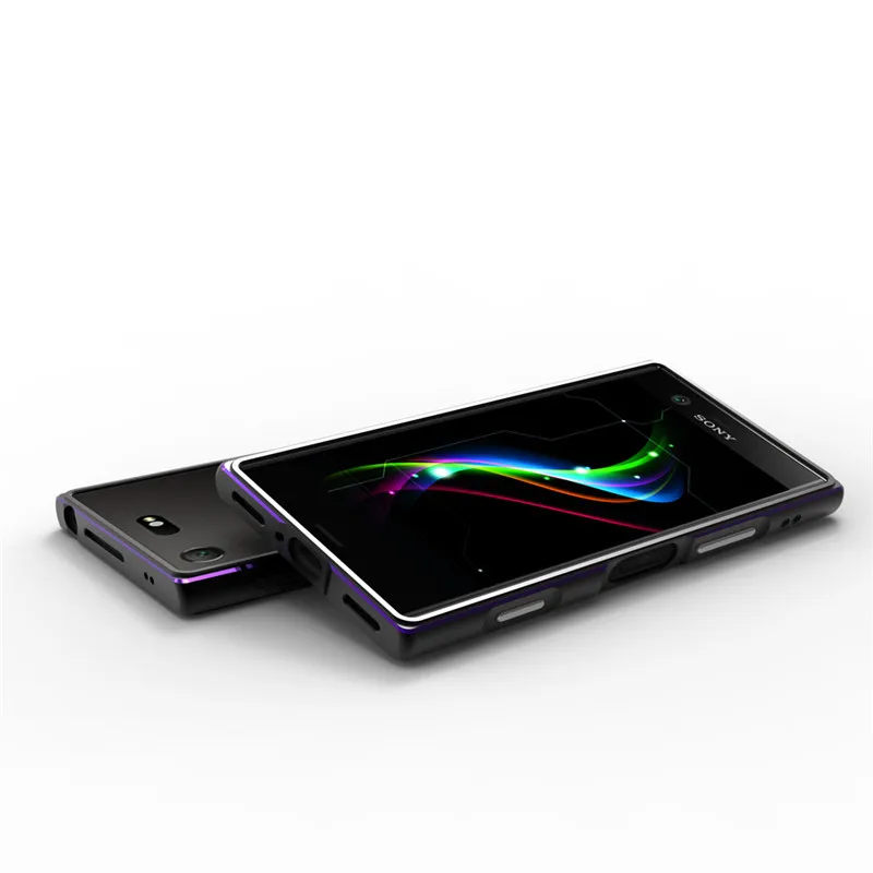 Для sony Xperia XZ1 Compact бампер Роскошный Алюминиевый металлический бампер рамка чехол для sony Xperia XZ1 Compact G8441 металлический чехол