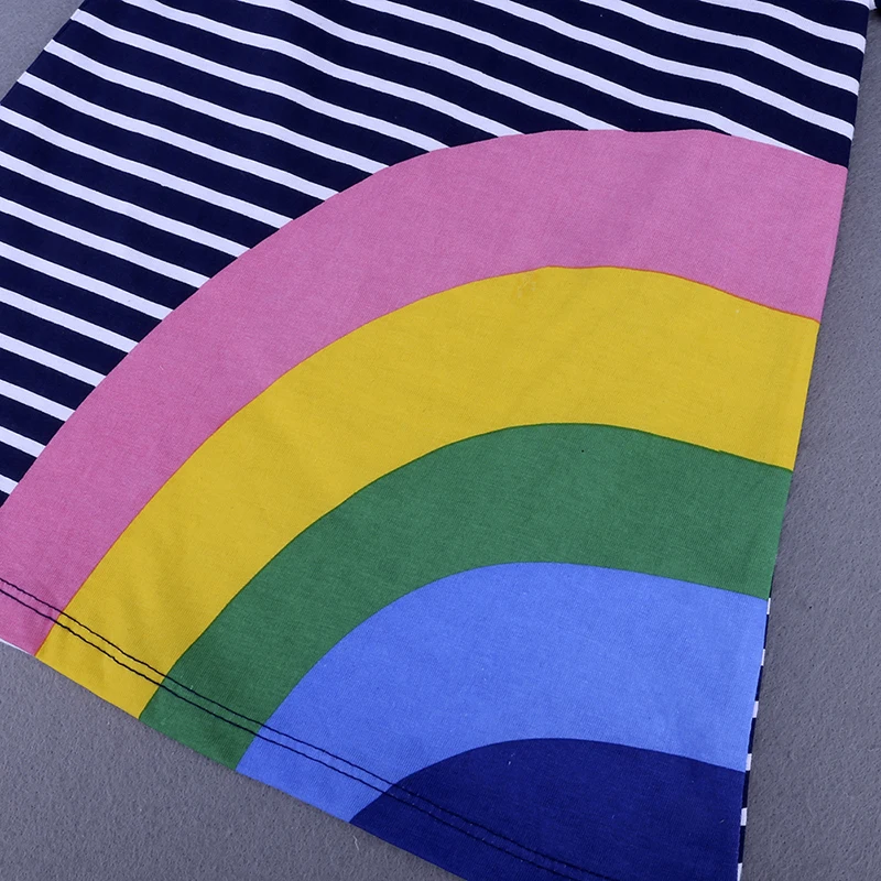 Платья для девочек новинка 2021 Брендовое летнее платье принцессы детская одежда