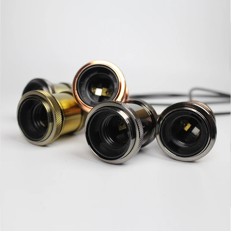 Алюминиевый подвесной светильник E27 держатель лампы для 110 В 220 led/Лампа