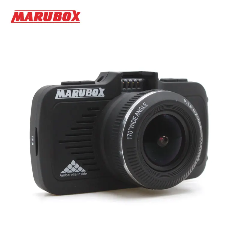 Marubox M330 gps Автомобильный видеорегистратор gps 2 в 1 супер Full HD 1296P угол 170 градусов видео регистратор на русском языке