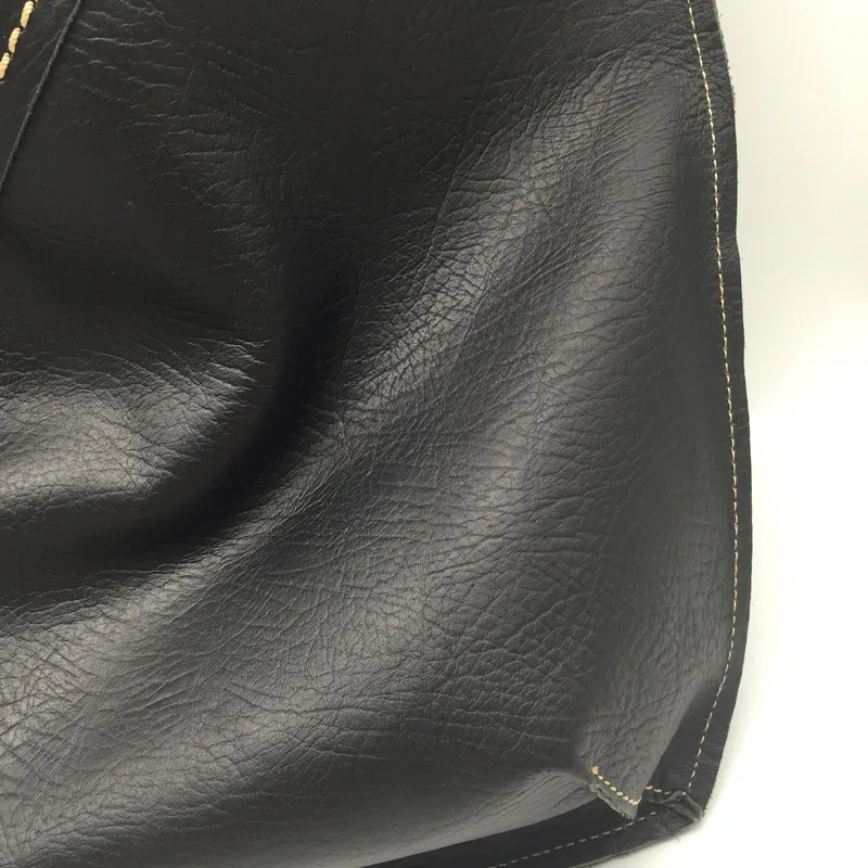 Женская Повседневная Сумка тоут из 100% натуральной кожи Большая вместительная