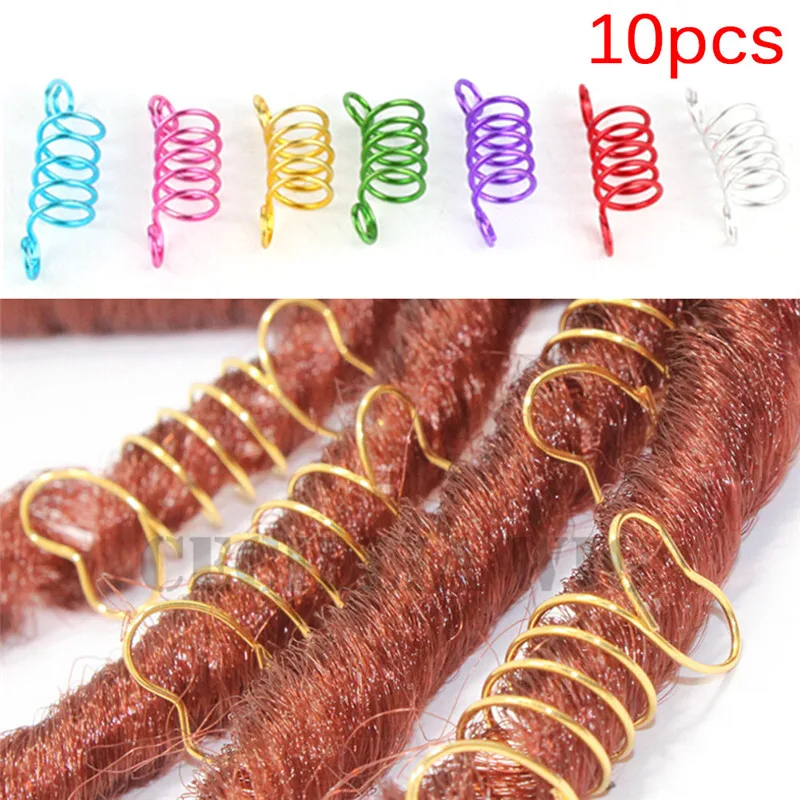 10 шт./упак. девочек Для женщин подвязанные лентой с объемной волной дредлоки для