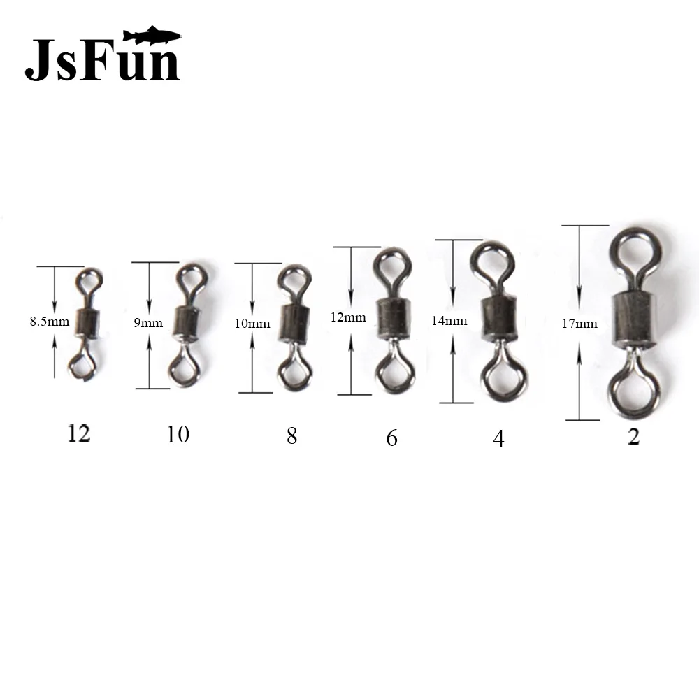 JSFUN 200 шт цельный шариковый подшипник поворотный разъем 2 # 12 Блокировка оснастки