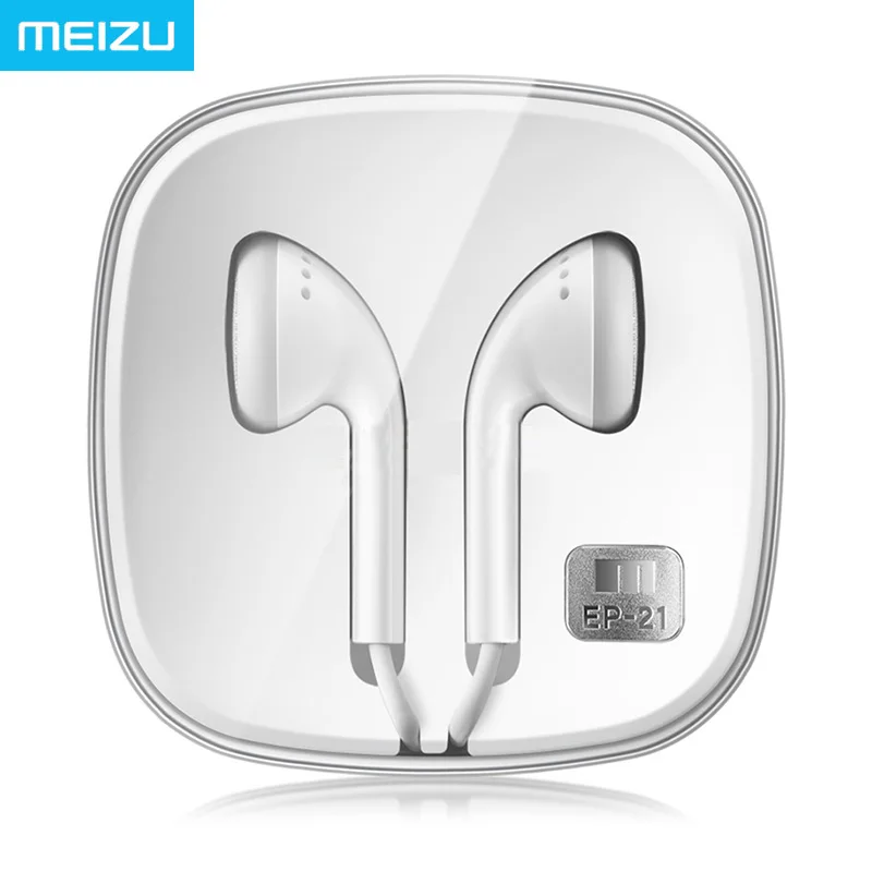 Meizu EP21 Наушники EP 21 гарнитура с пультом дистанционного управления и микрофоном для MX3 металлических телеф