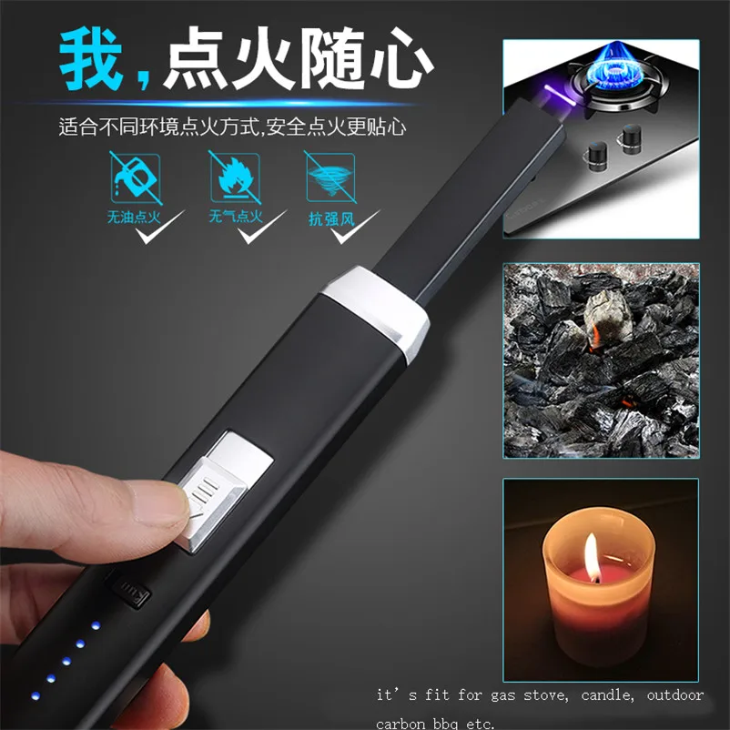 XMT-HOME зарядка USB импульсный дуговой кухонный светильник для газовой плиты Электронный usb светильник er 1 шт