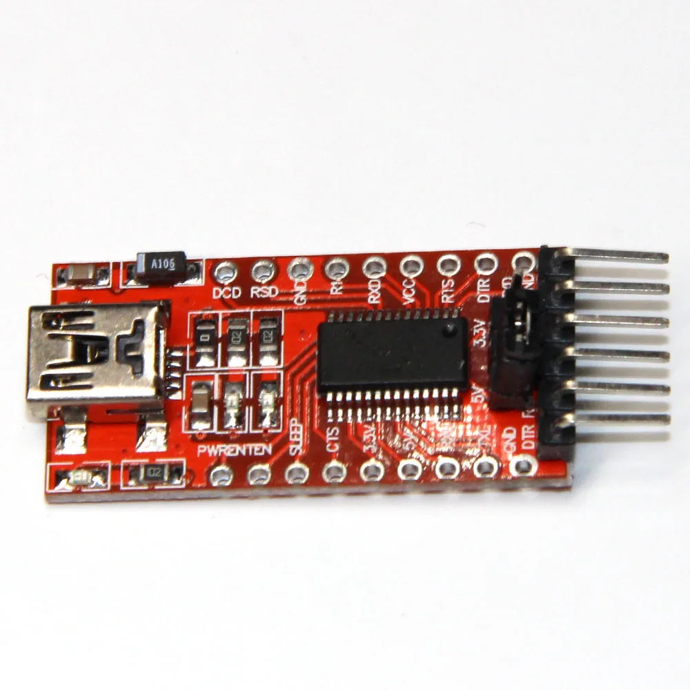 FT232RL FT232 FTDI USB 3 V 5 к ttl последовательный адаптер модуль мини-порт | Электроника