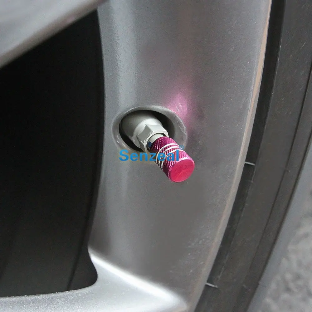 Колпачки для воздушных клапанов автомобильных шин 5 шт. Круглые 8 цветов