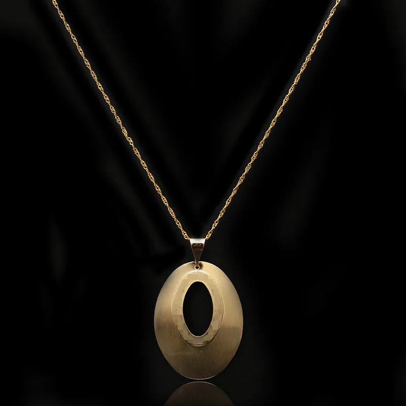 Женские длинные серьги подвески Fani медные геометрические из чистого золота в