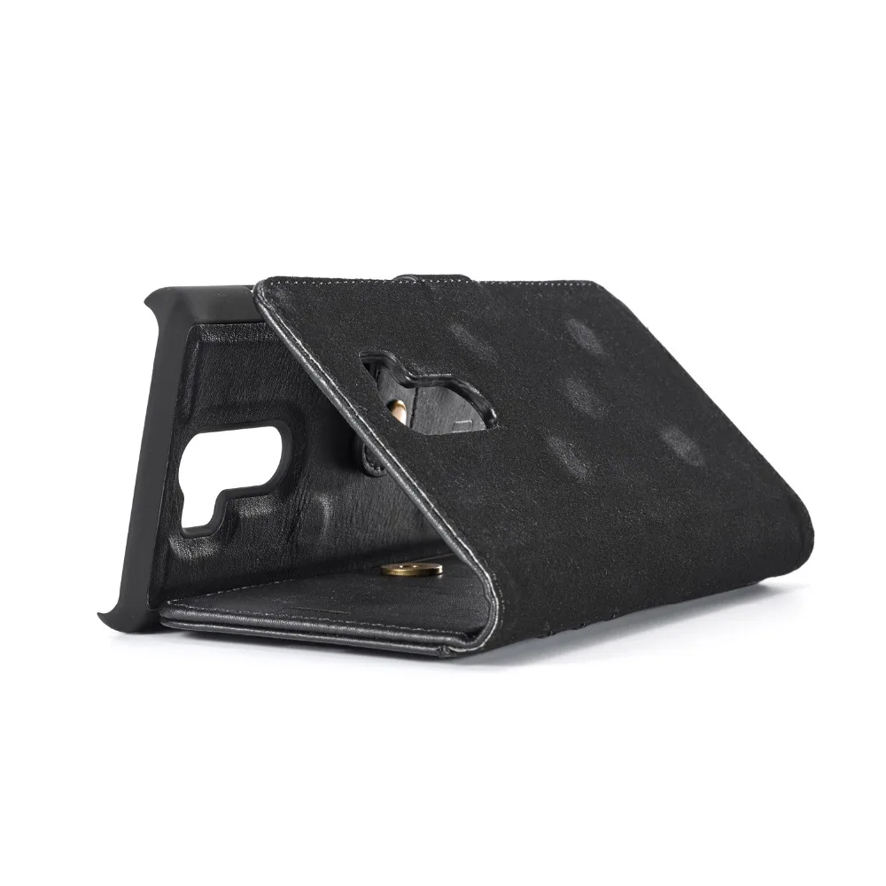 DG. MING 2 в 1 Съемный 3 отделения для карт защитный чехол кошелек LG G7 ThinQ кожаный